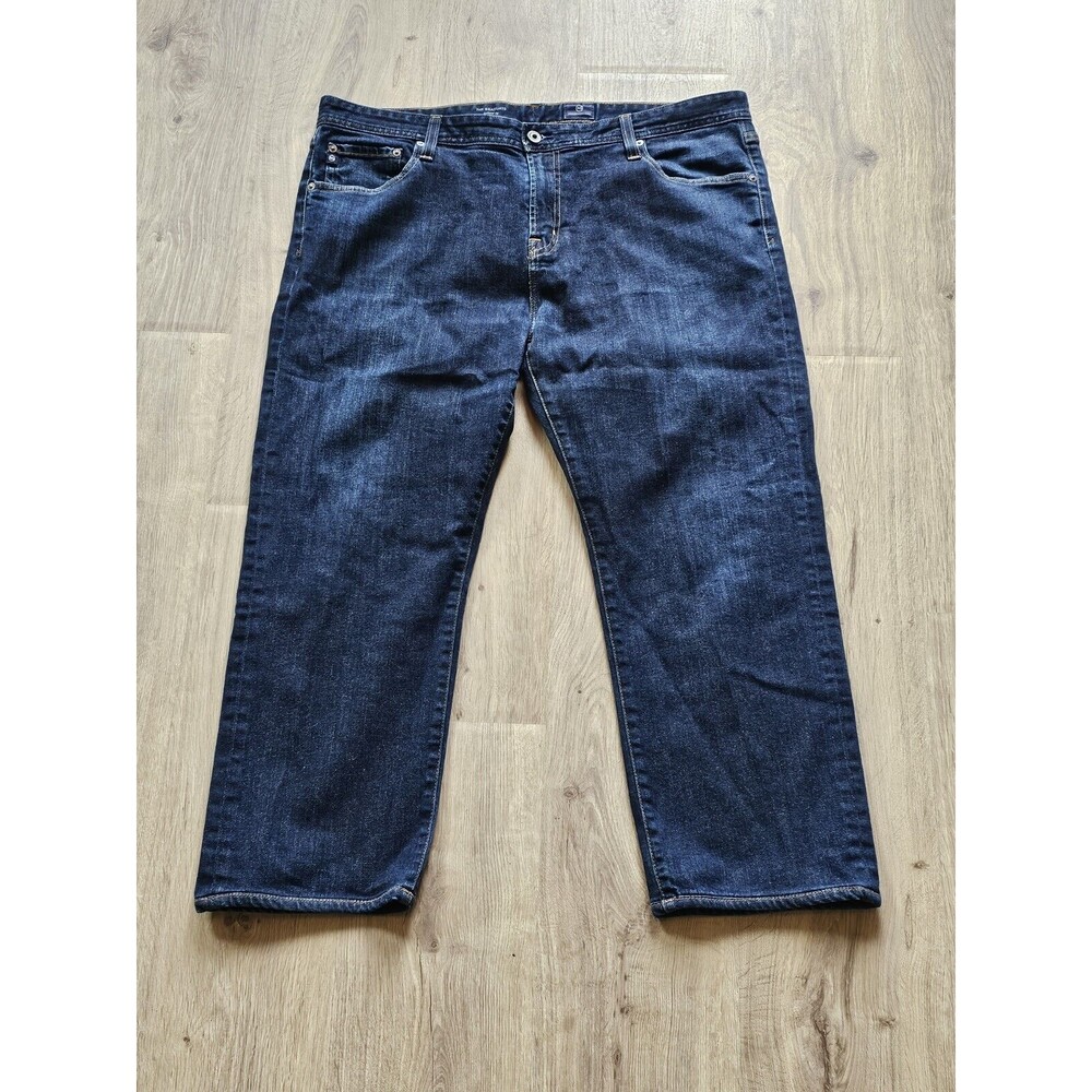 Adriano Goldschmied Jeans Mens 40x34 Blue The Graduate Tailored Leg  Denim AG